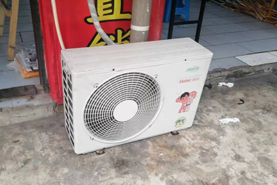 三河空调突然不制冷只吹自然风怎么办？